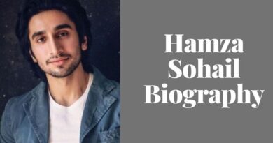Hamza Sohail (Pakistani Actor) Age , Weight , Height , Wife , Life , Family , Biography